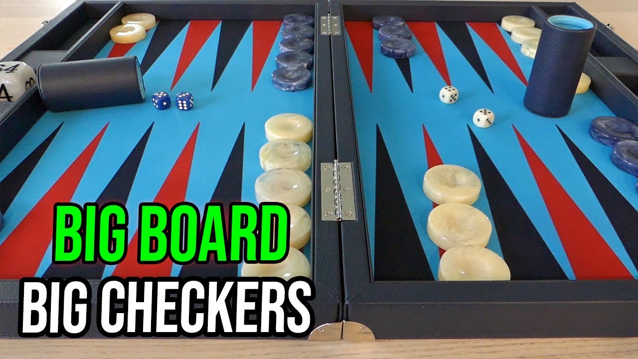 Wycliffe Brothers Club Class Backgammon Board with 2
