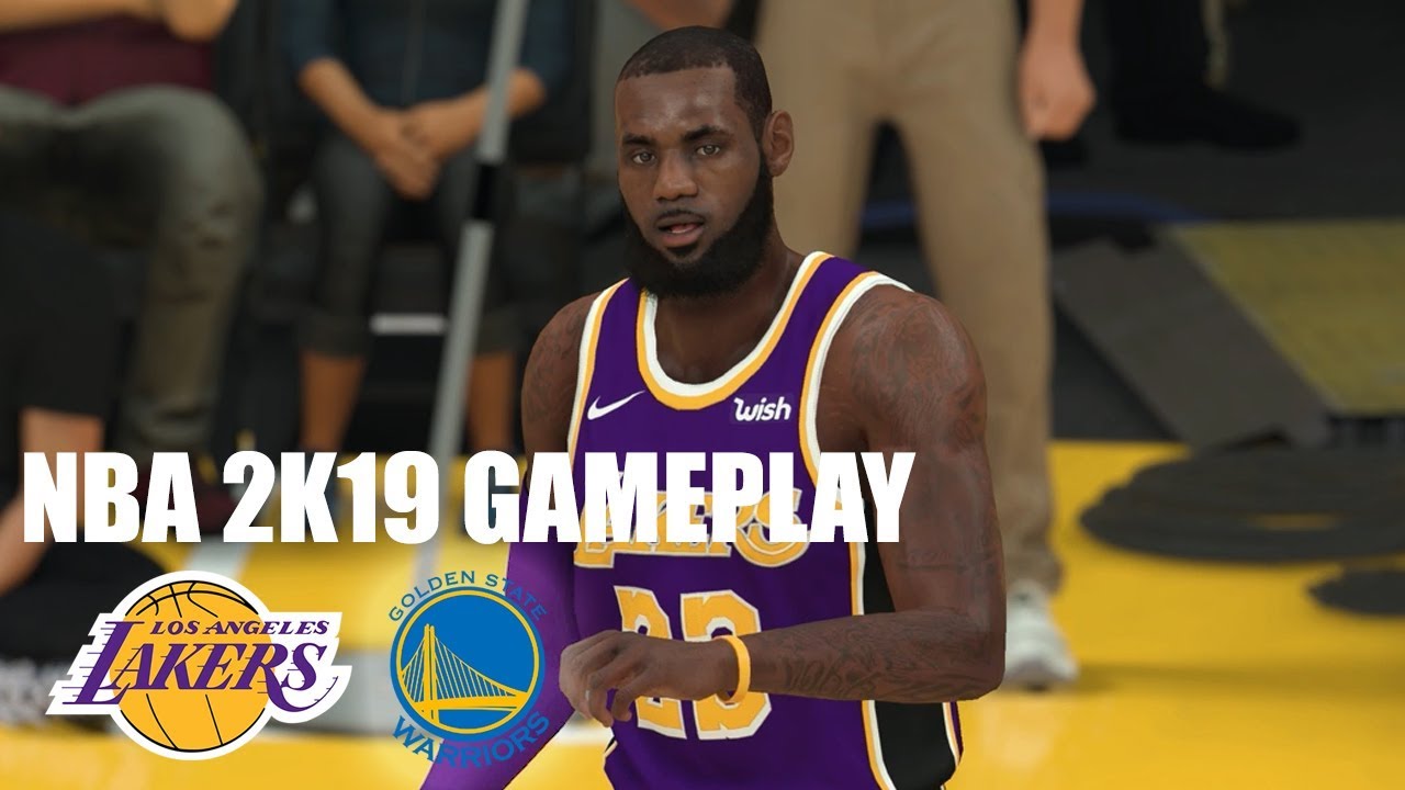 NBA 2K19 Xbox One X Gameplay: Lakers vs. Warriors