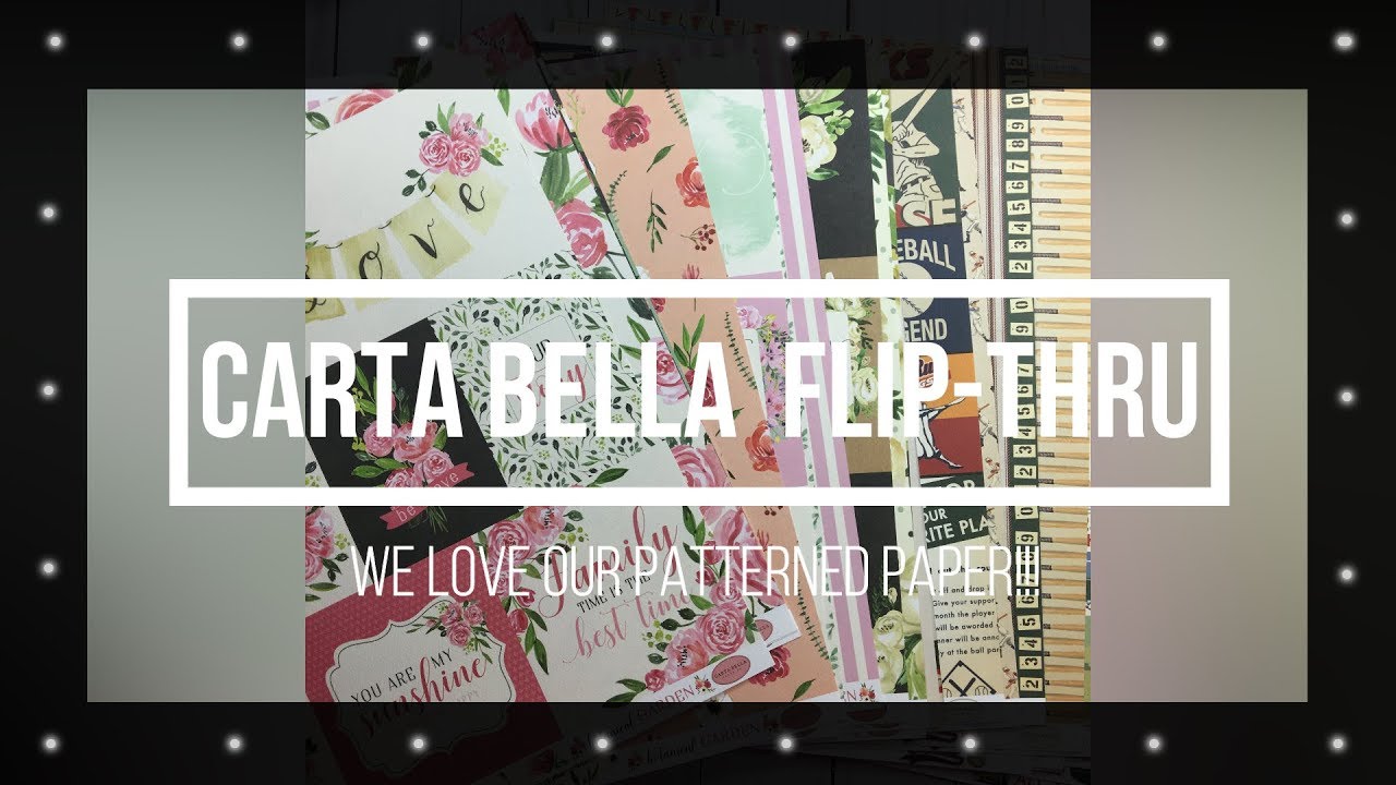 Carta Bella Flip Thru // 3 Collections
