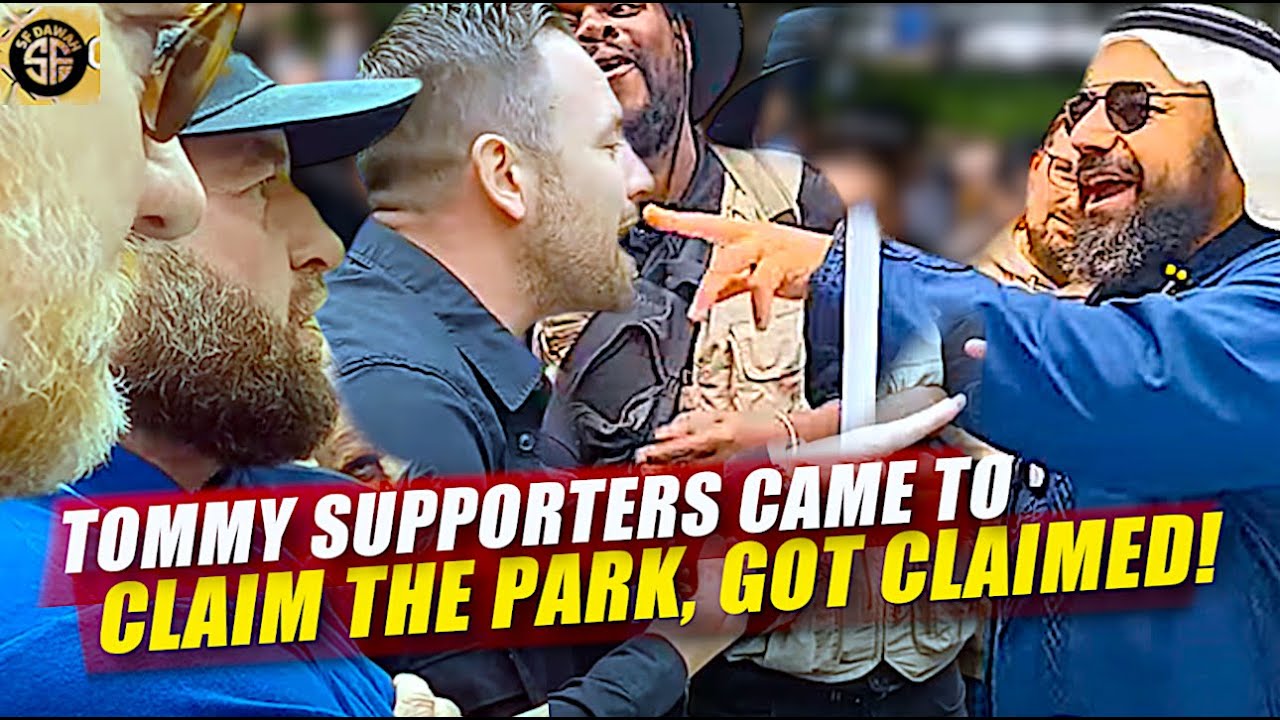 Tommy Fan Came to Claim the Park, Got Claimed!Speaker's corner