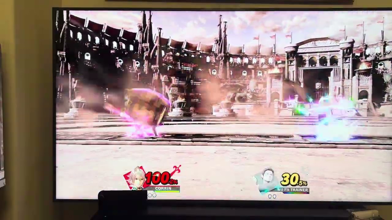 Super Smash Bros Ultimate - Corrin VS Wii Fit Trainer (Male)