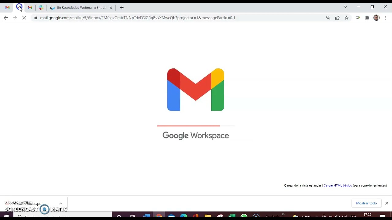 Tutorial manejo de correo webmail (roundcube)