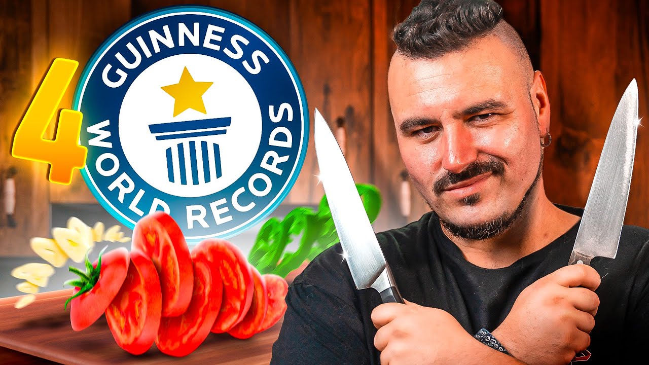 Consigo 4 RÉCORDS GUINNESS en ESTE VÍDEO | Desafiando al CAMPEÓN DEL MUNDO