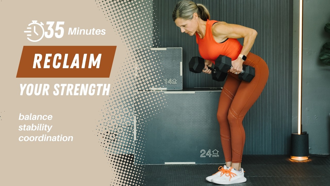 Reclaim Your Strength & Movement After 40 | Balance, Stability & Full Body Coordination Workout