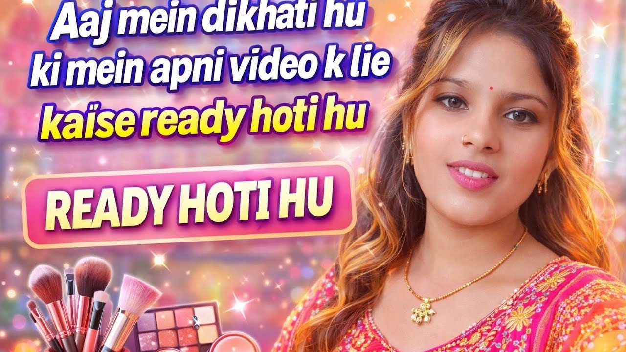 Aaj Mein Kaise Ready Hoti Hu Apni Videos Ke Liye | Full RoutineMera Video Ready Hone Ka Secret 😍