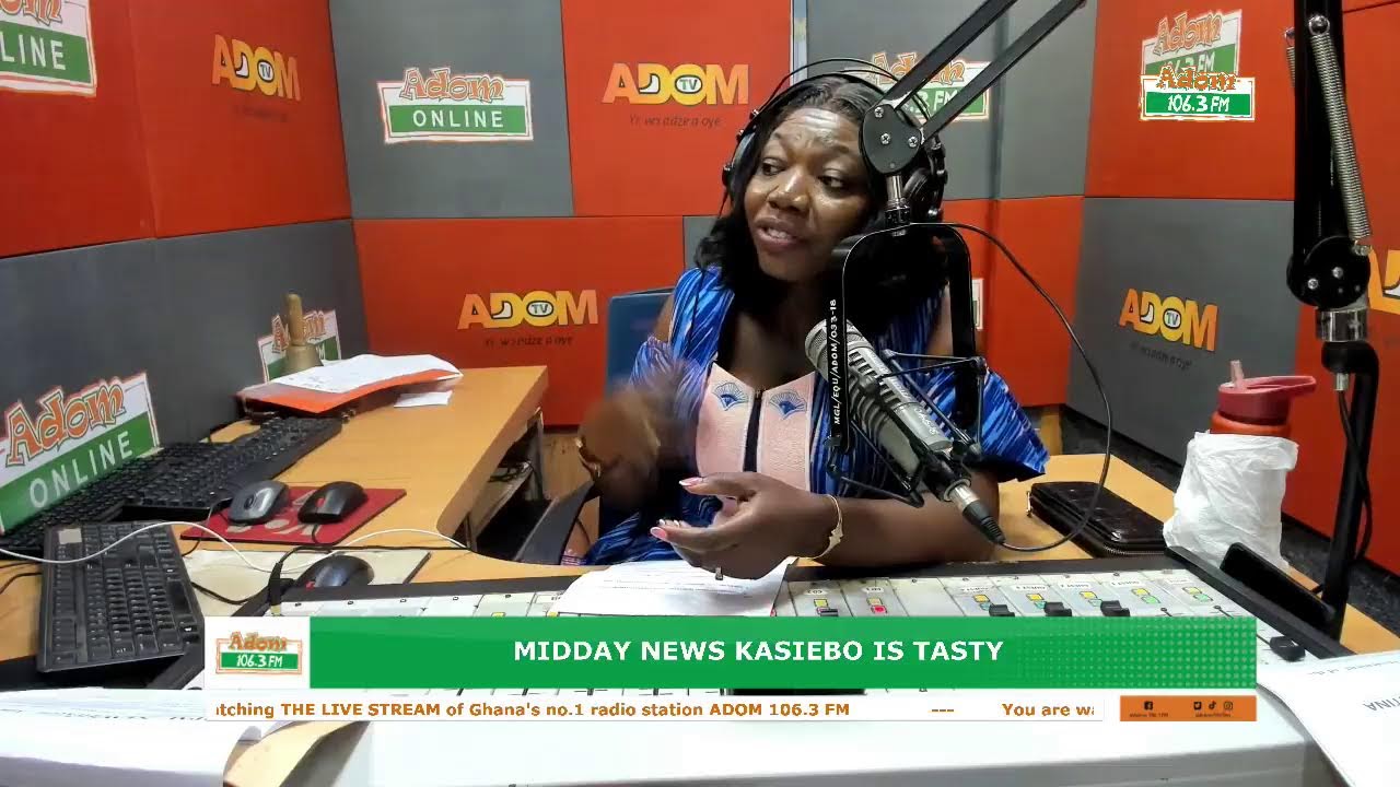 Midday News Kasiebo Is Tasty on Adom 106.3 FM (06-02-26)