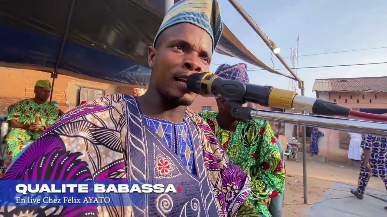 QUALITE BABASSA en Live à Maria Tokpa chez Felix Ayato Partie 1