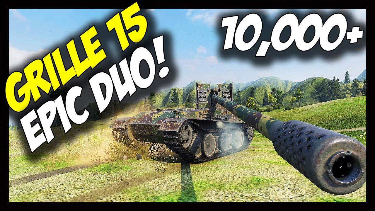 ► World of Tanks: GRILLE 15 Epic Gameplay - 10,000+ Damage - Grille 15 Gameplay - 9.15
