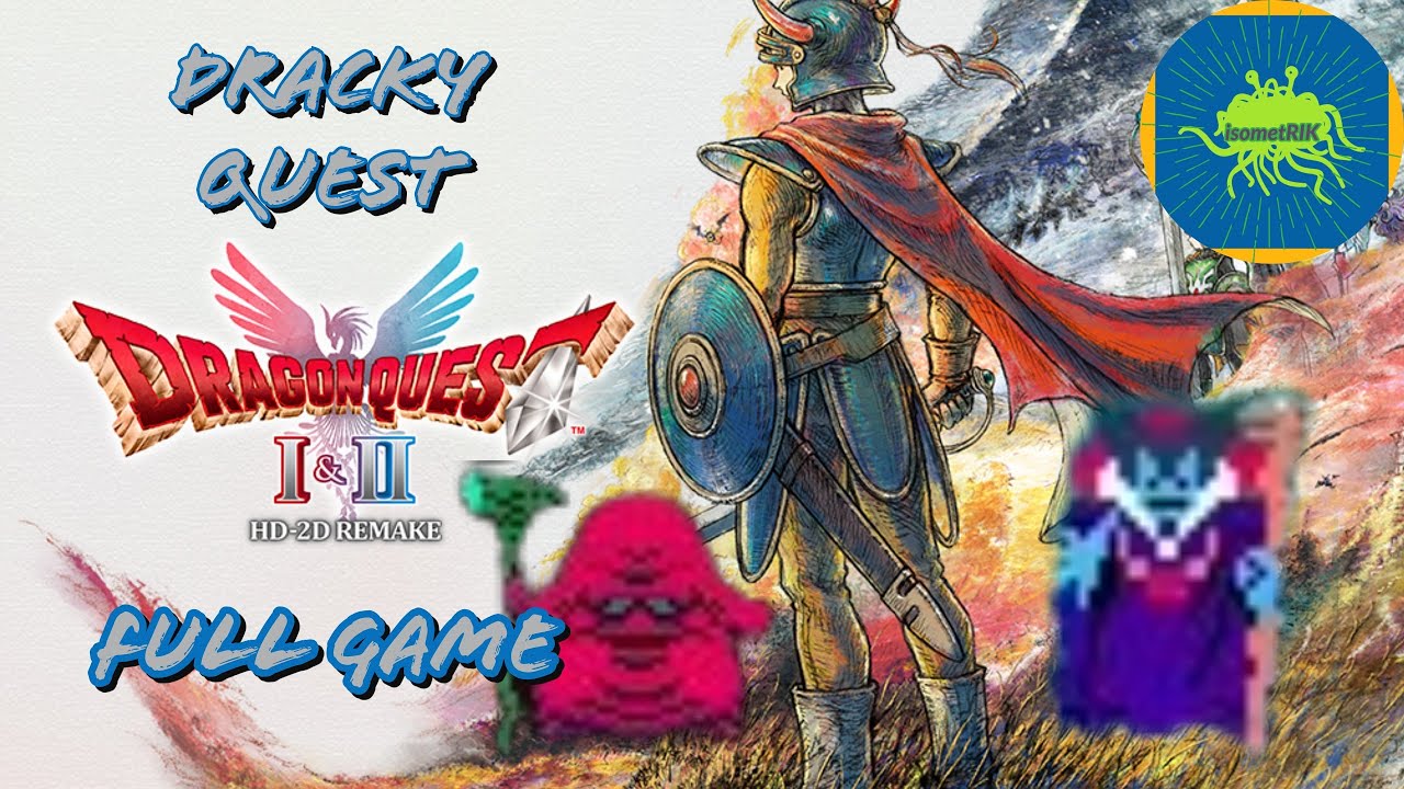 Dragon Quest II HD 2D Remake FULL GAME - DRACKY QUEST IS HILARIOUS! #dragonquest