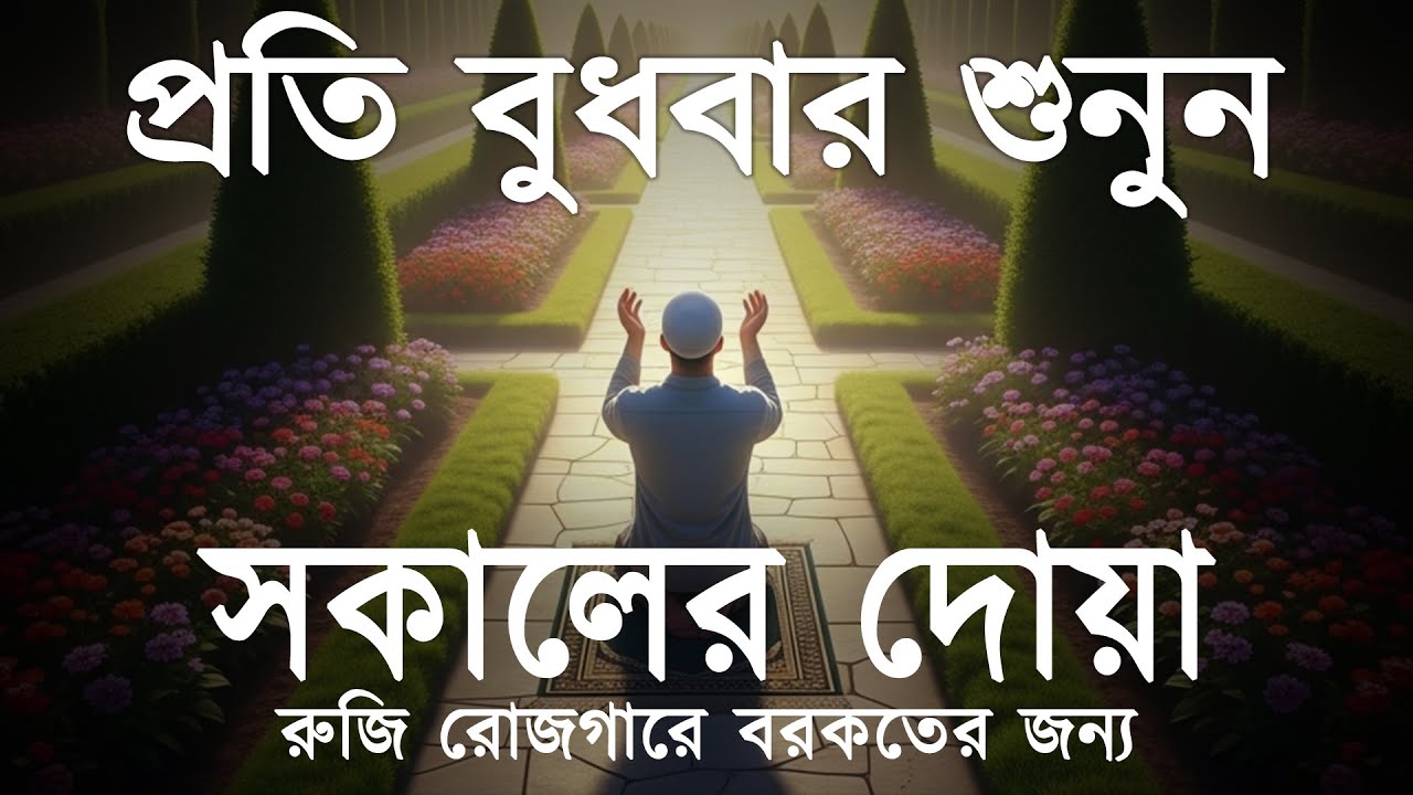 রহমত ও বরকতের সকাল বেলার দোয়া ও জিকির l أذكار الصباح Adhkar As Sabah l By Alaa Aqel