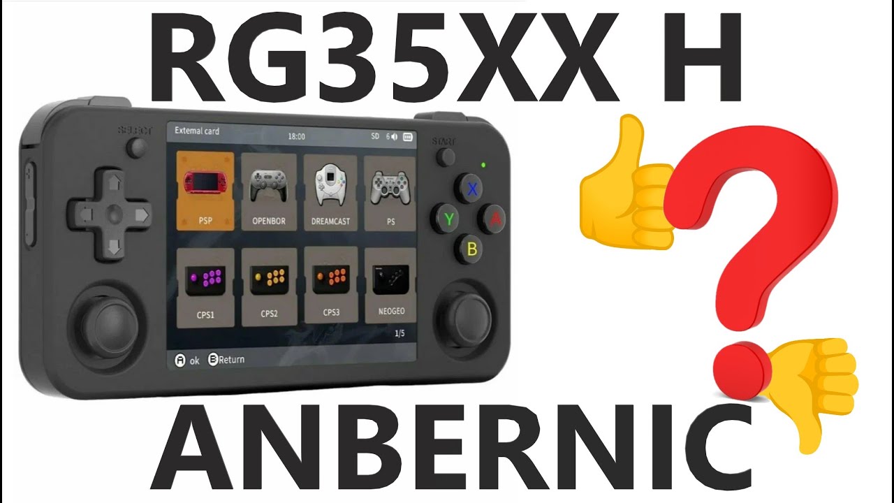 ANBERNIC RG35XX H &ndash; консоль неоправданных ожиданий