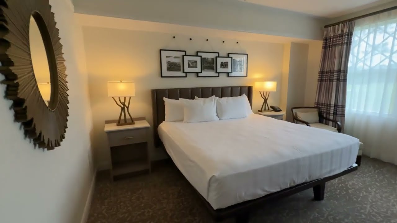 Room Tour: Disney's Saratoga Springs Resort Standard 3 Bedroom Grand Villa Room 8207