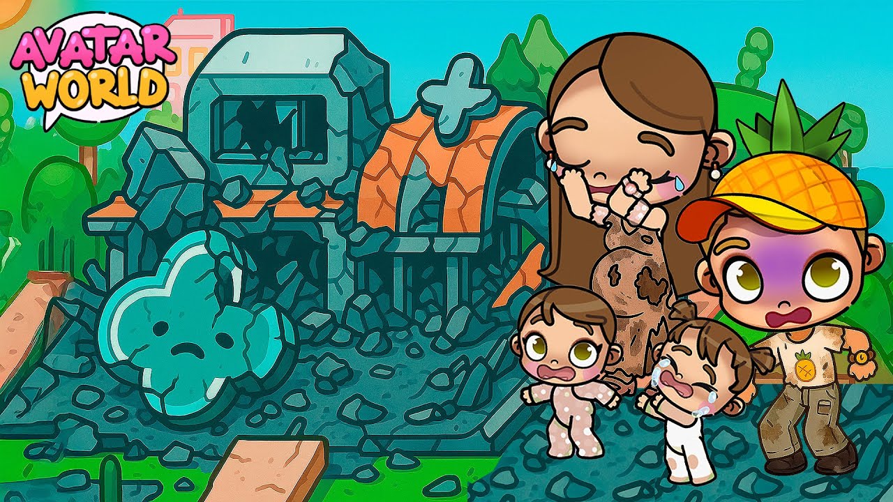 Un TERREMOTO DESTRUYE el NUEVO HOSPITAL de Avatar World 😱🏥 | Juanvi Gameplays