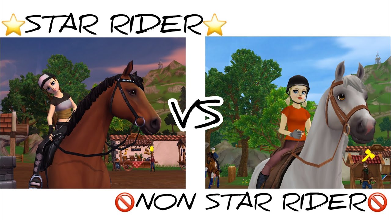⭐️Star Rider VS Non Star Rider🚫 / Star Stable Online