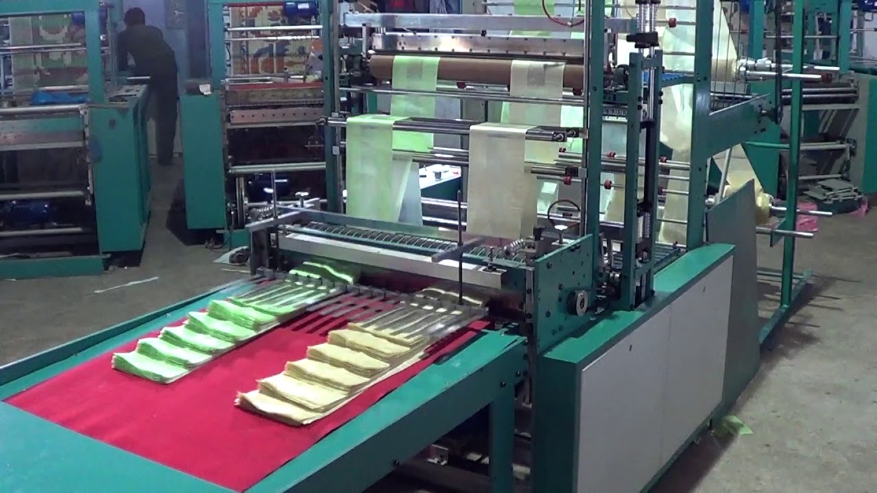 Plastic Bags Selling and Cutting Machine (Double Decker type)