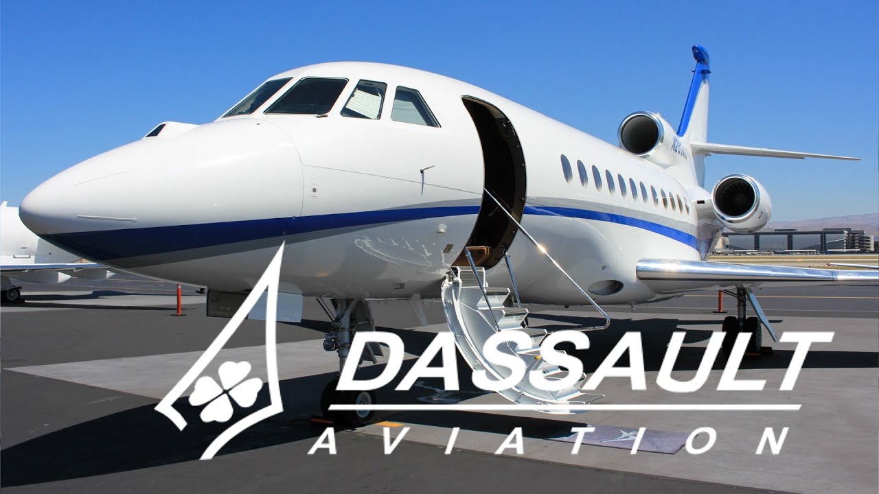HD Dassault Falcon 900EX N286MJ Tour and Takeoff from San Jose International Airport