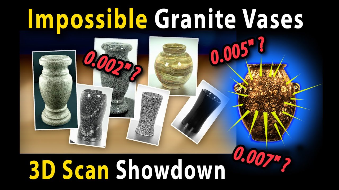 Impossible Granite Vases: 3D Scan Showdown