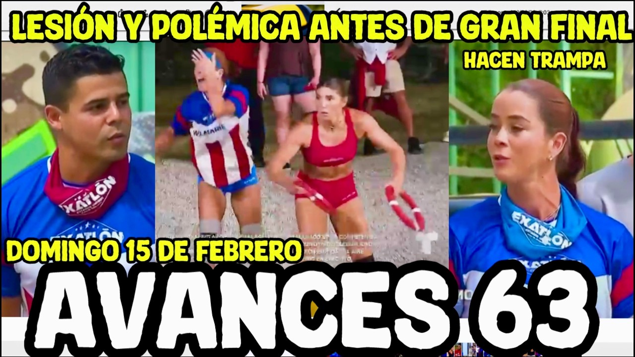 EXATLON ESTADOS UNIDOS EEUU AVANCES (CAPITULO 63) P0LEMICA ANTES DE LA GRAN FINAL TRAMPA