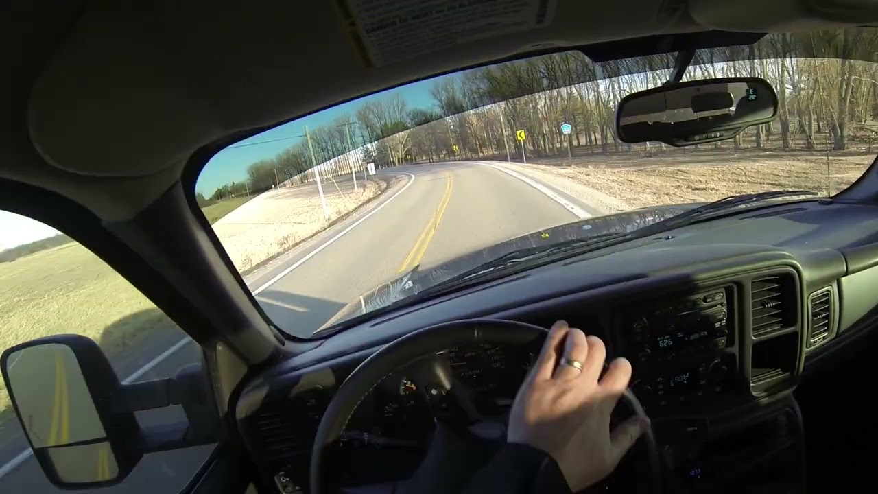 2007 LBZ Duramax Diesel POV Driving #duramax #cummins #powerstroke