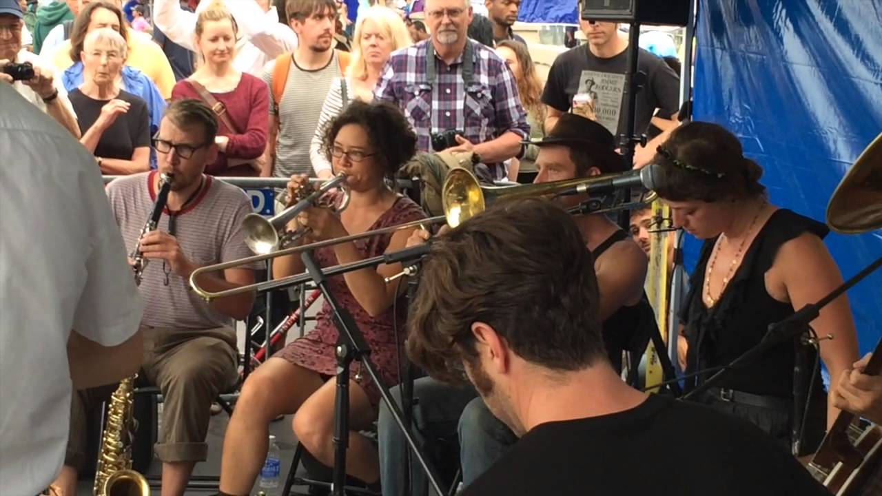 Tuba Skinny at French Quarter Festival 2015