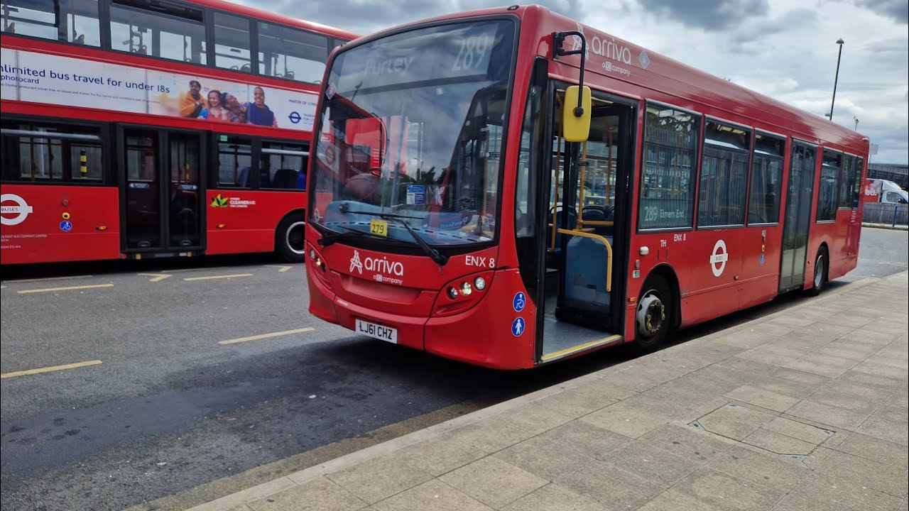 Arriva London ENX8 LJ61CHZ Bus Route 289