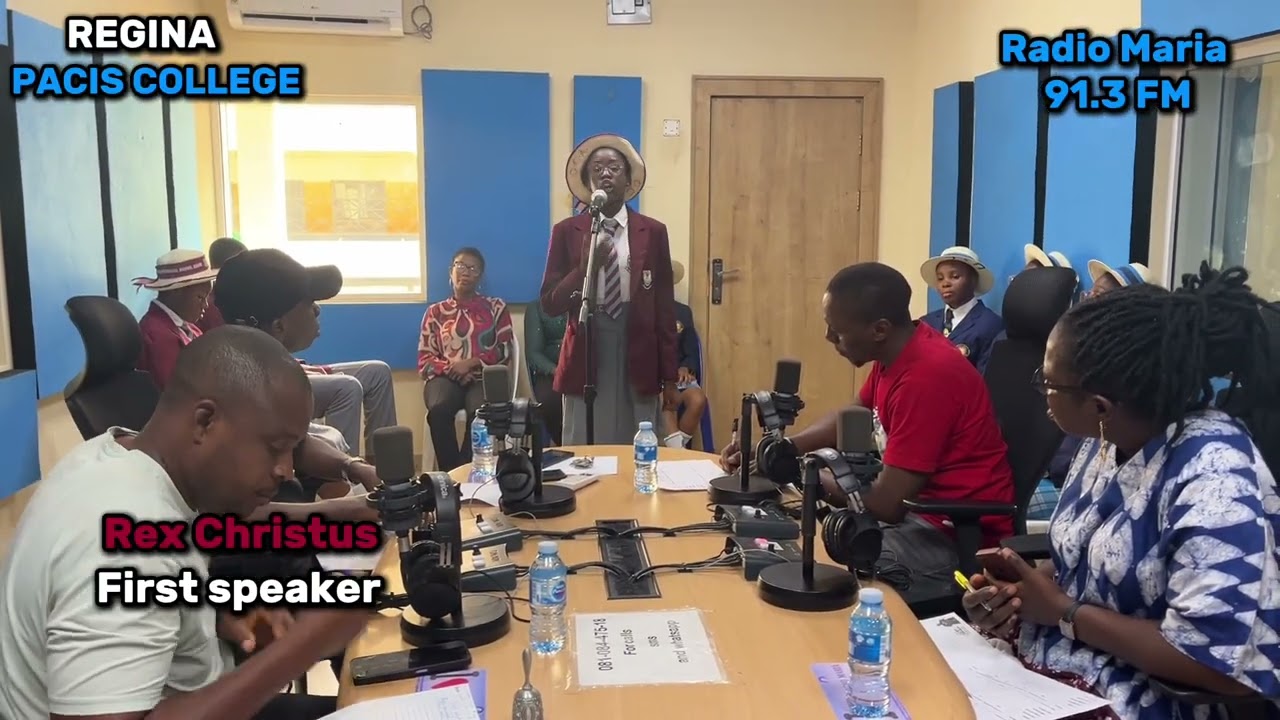 Regina Pacis College debaters had a genial debate contest against Rex Christus