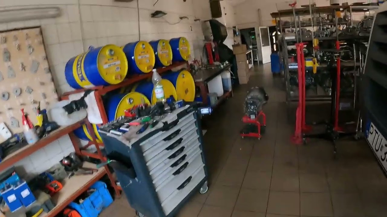 VW Crafter ,Демонтаж и ремонт КПП,GETRIEBE REBUILDING