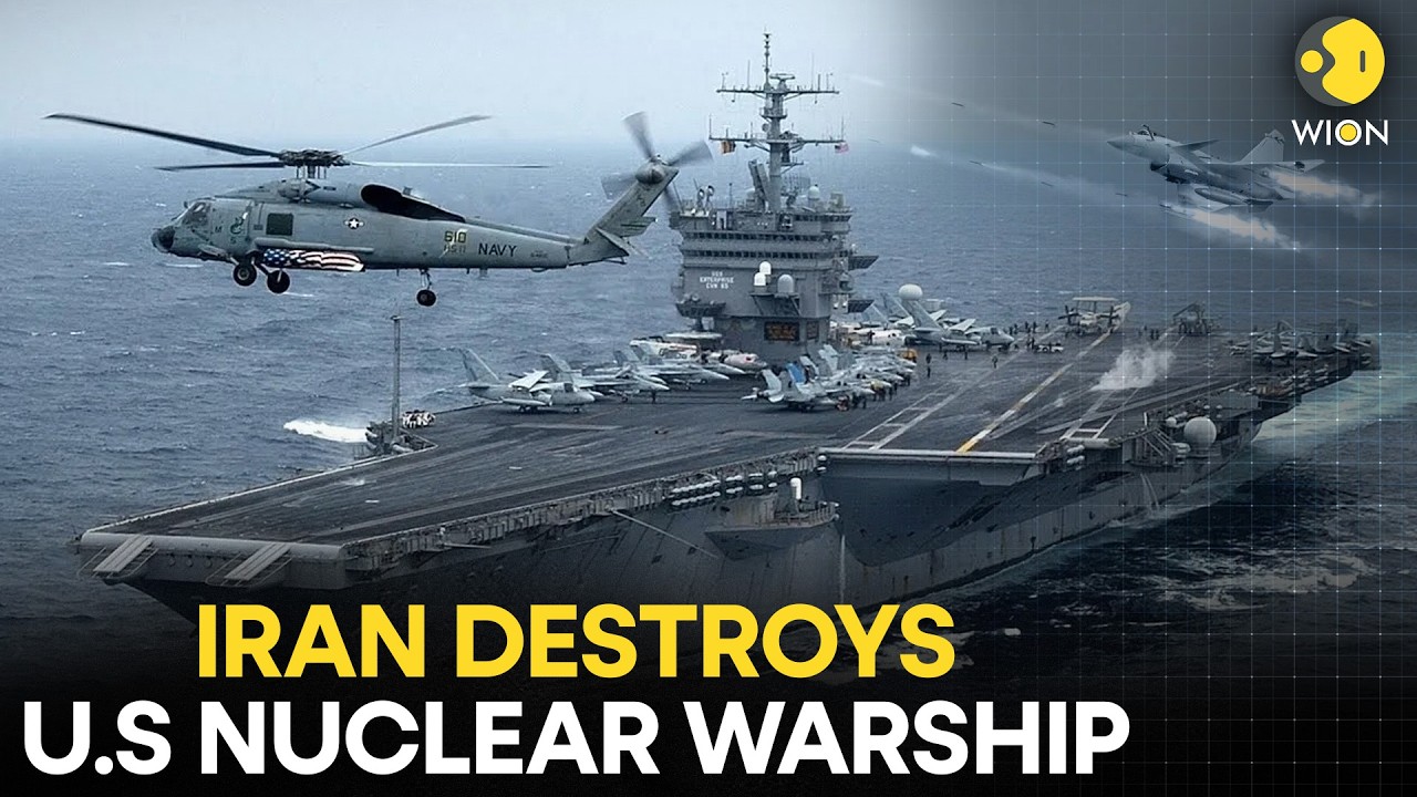 US-Iran War LIVE: Tehran Unleashes New Destructive Weapon At US Carrier, Gulf On Edge | WION