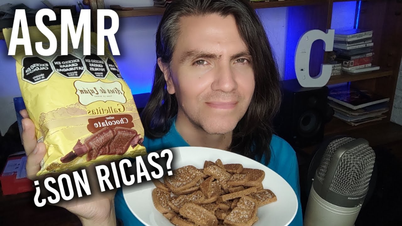 ASMR Probando Galletas Argentinas Por Primera Vez con Voz Susurrada #Asmr #asmrvideo #asmrparadormir