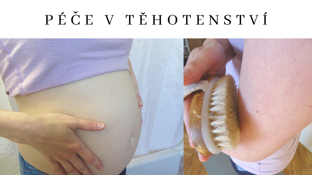 Péče o tělo v těhotenství