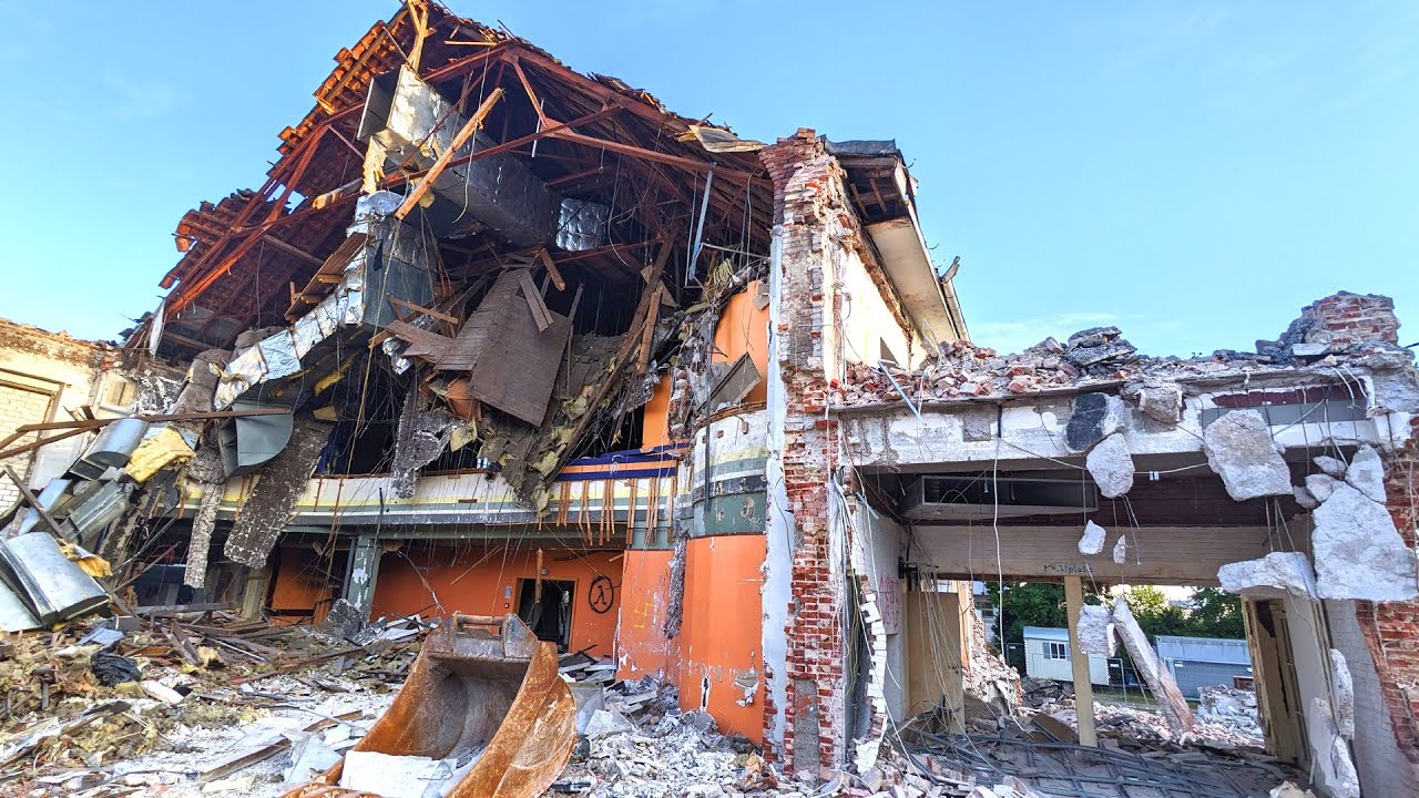 Bocholter Brauhaus Abriss und letzte Innenansichten (1/3)