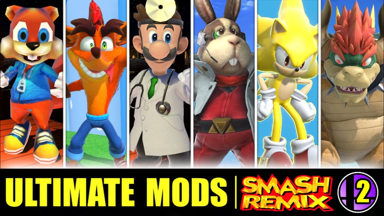 Smash Remix Characters in SMASH ULTIMATE! (Part 2)