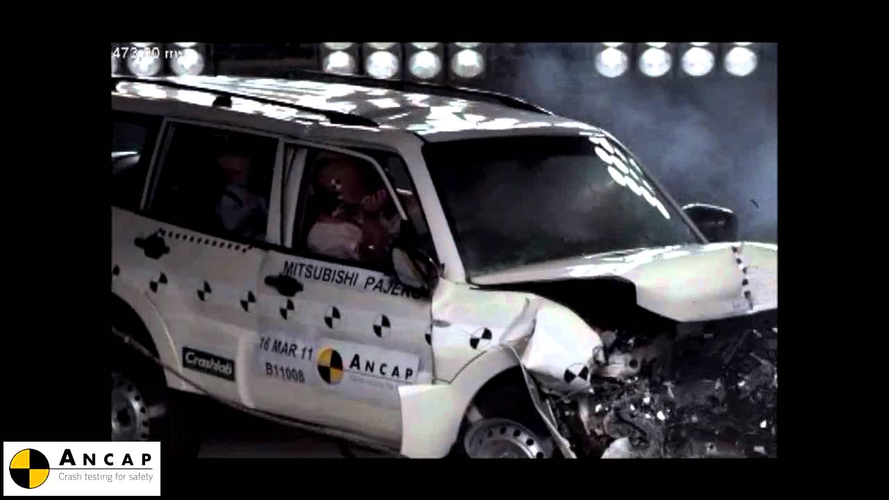 Mitsubishi Pajero ANCAP Crash Test