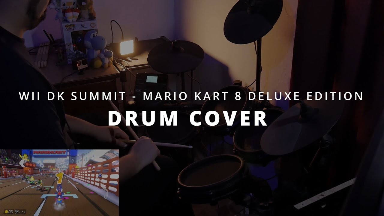 Wii DK Summit - Mario Kart 8 Deluxe Edition - Drum Cover