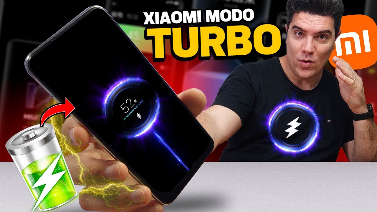 ATIVE o MODO TURBO da MIUI 12.5⚡E CARREGUE A BATERIA do seu XIAOMI MAIS RÁPIDO | Xiaomi dicas 2022
