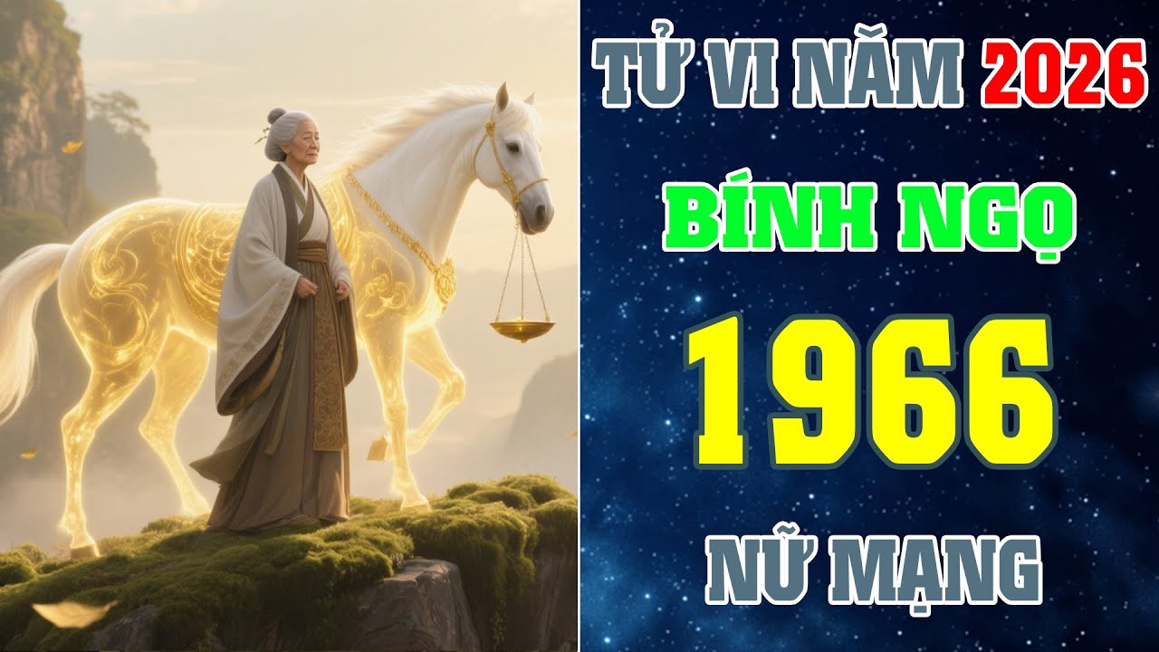 Tử Vi Bính Ngọ 1966 Nữ Mạng Năm 2026: Kiên Trì Tích Đức, Phúc Về Đủ Đầy.