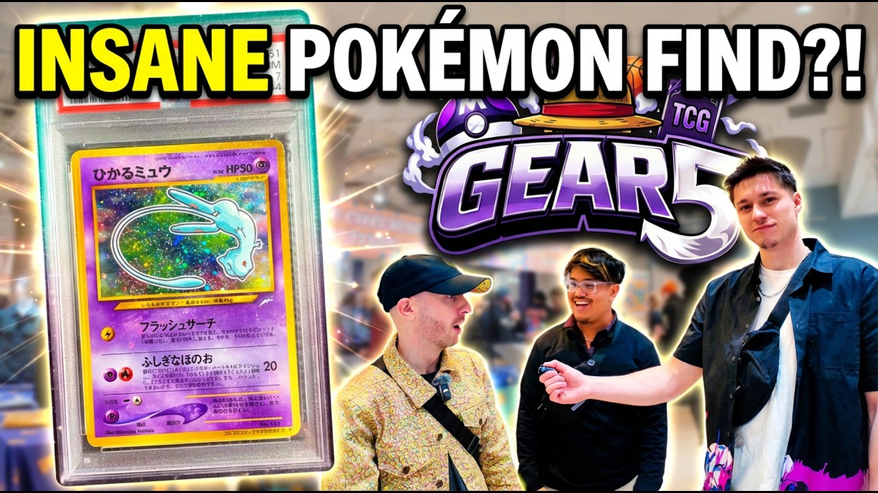 Inside a REAL Card Show Vendor Day 💰 | Gear 5 Vlog