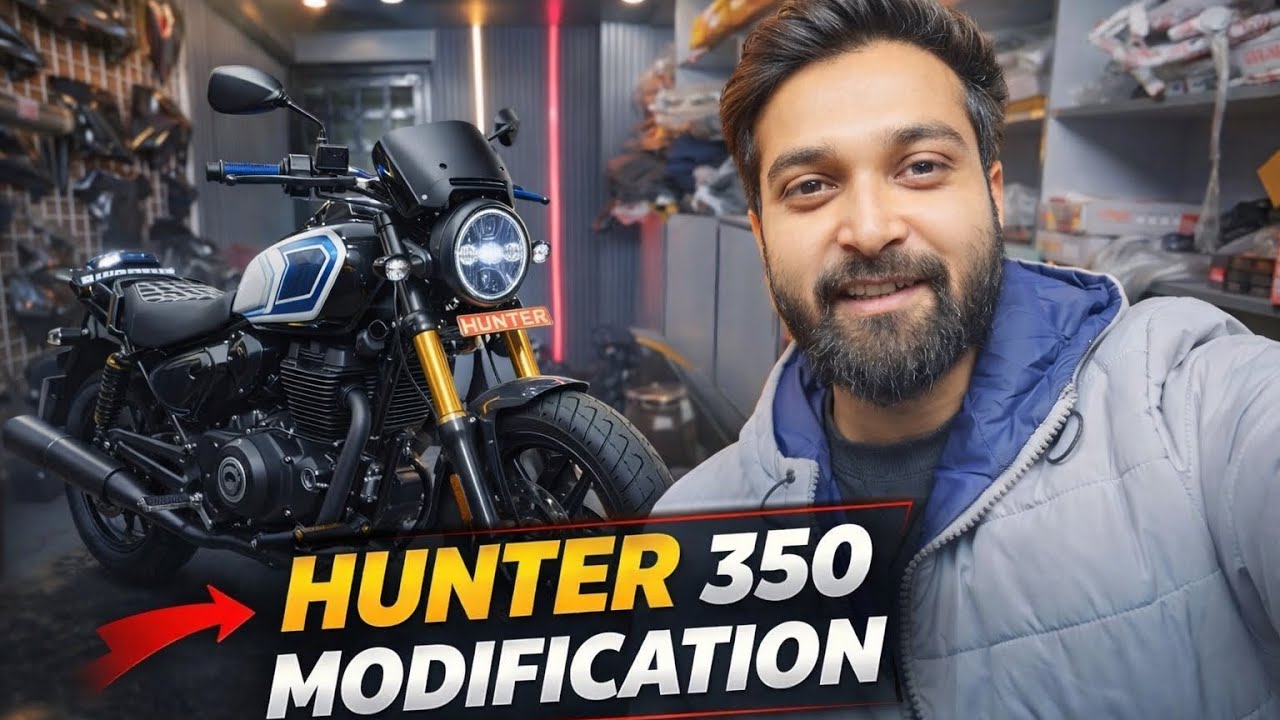 Hunter 350 Modification after market || Karol Bagh