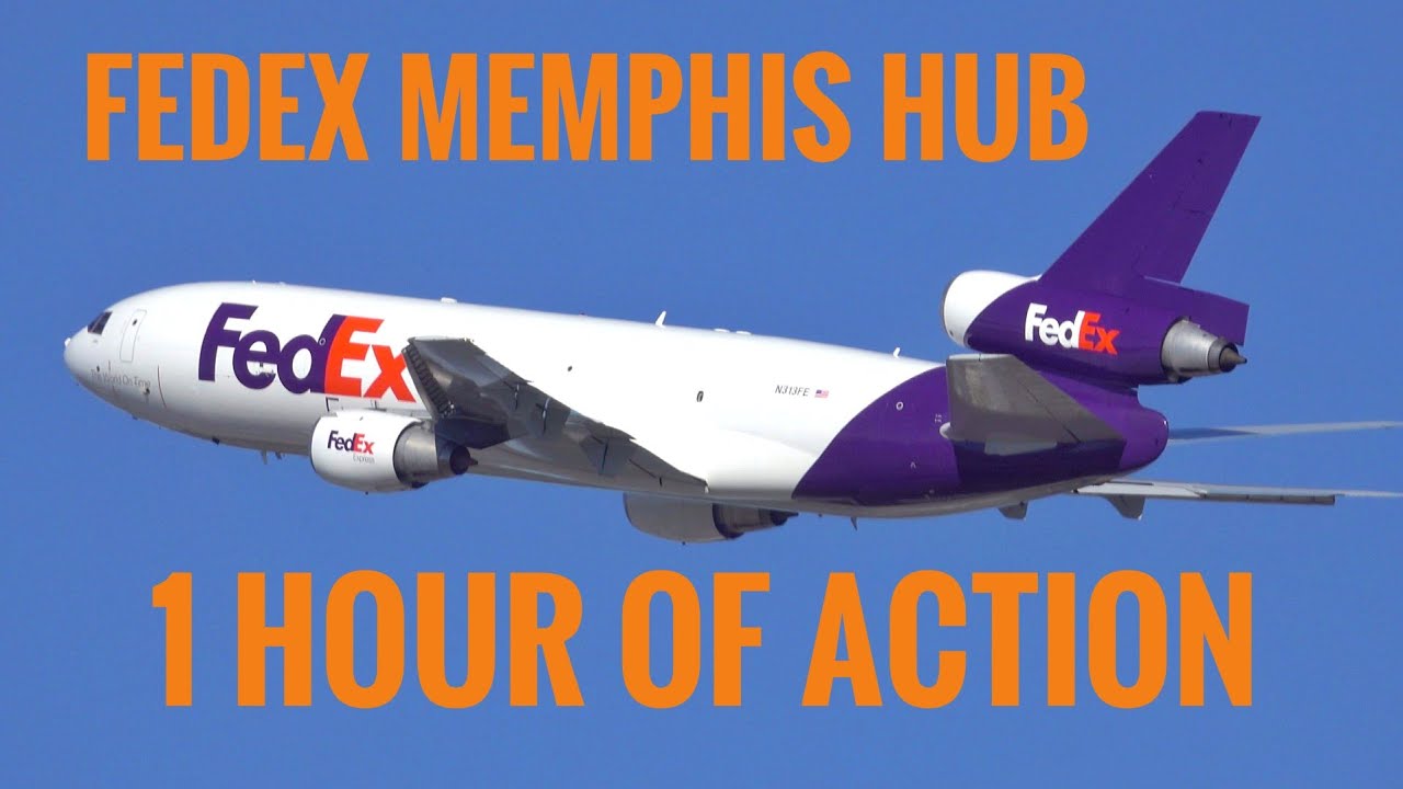 FedEX MD11 MD10 767 767 A300 Airplanes taking off Memphis Airport 2019 Federal Express LOVE FEDEX