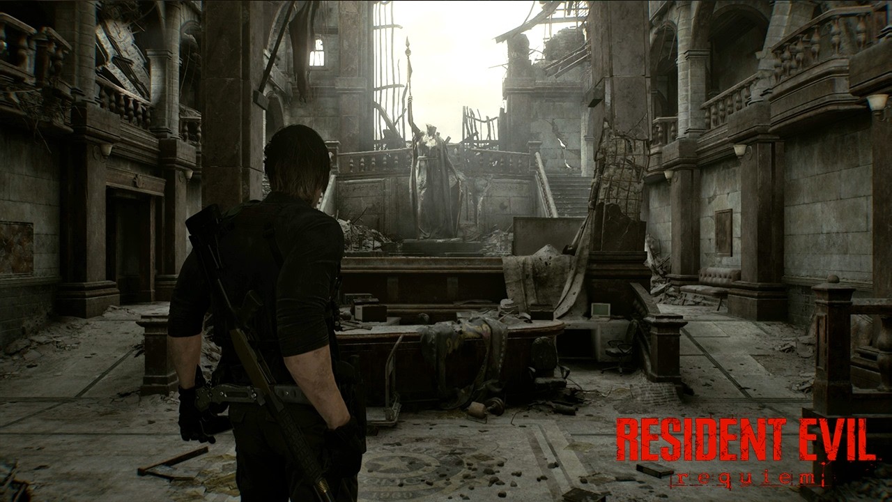 Leon Pays a Visit to R.P.D Police Station in Raccoon City in Resident Evil Requiem