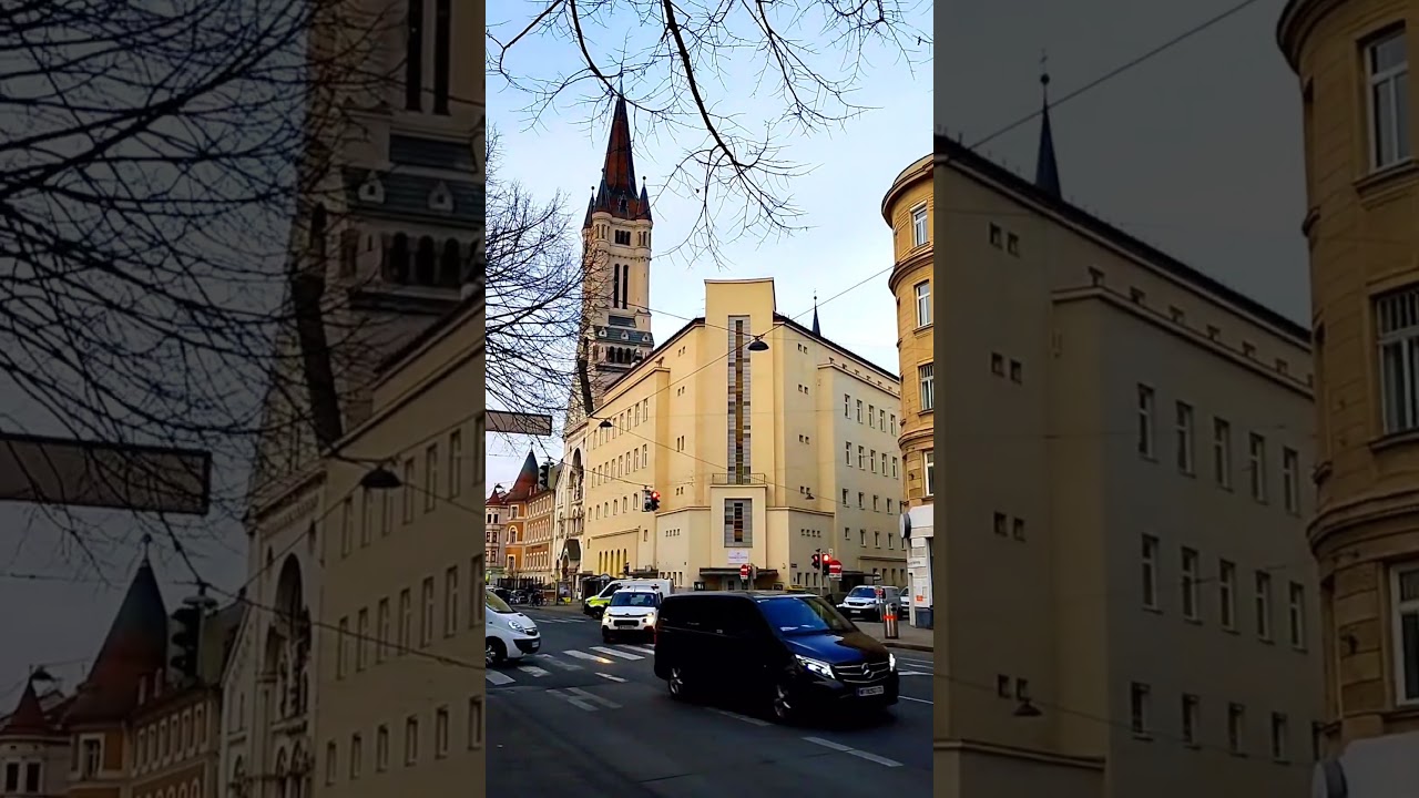 VERY INTERESTING Street of Vienna city : Landstrasse Hauptstrasse  Много Ходить Полезно