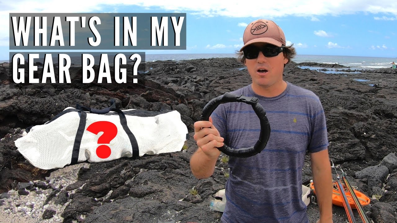 What's In My SPEARFISHING GEAR Bag {GEAR REVIEW}