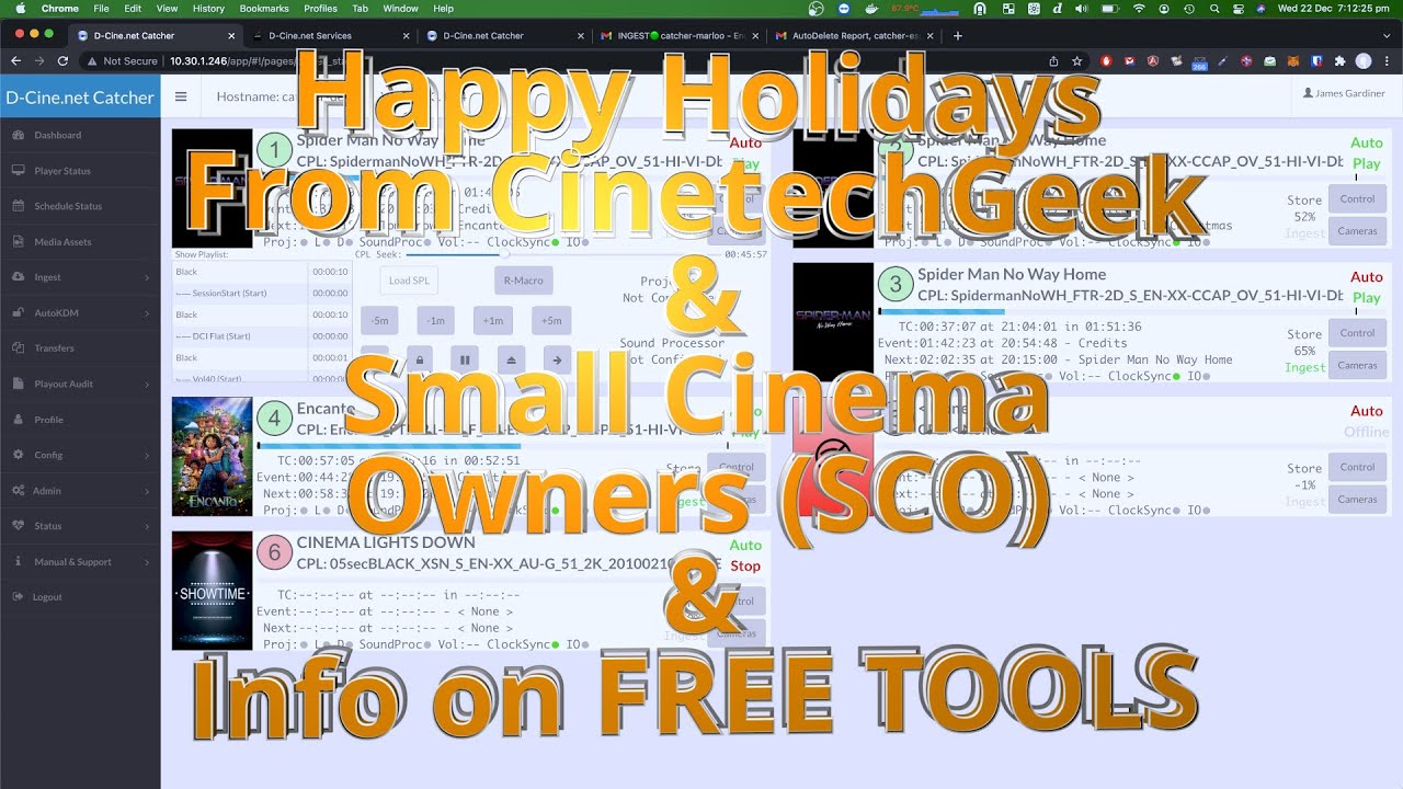 Happy Holidays 2021 and Presents  (FREE TOOLS) from CTG and SCO