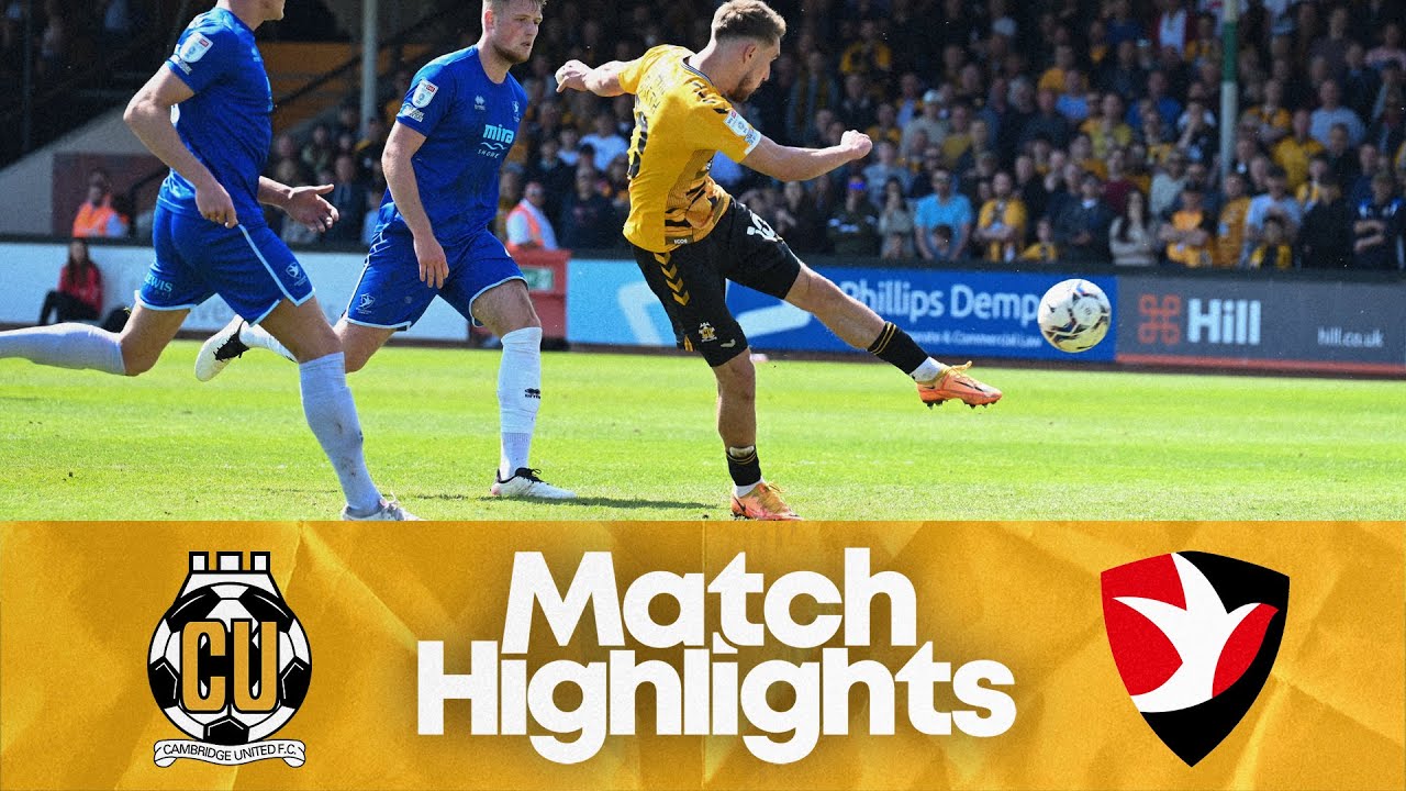 Match Highlights | Cambridge United 2-2 Cheltenham Town