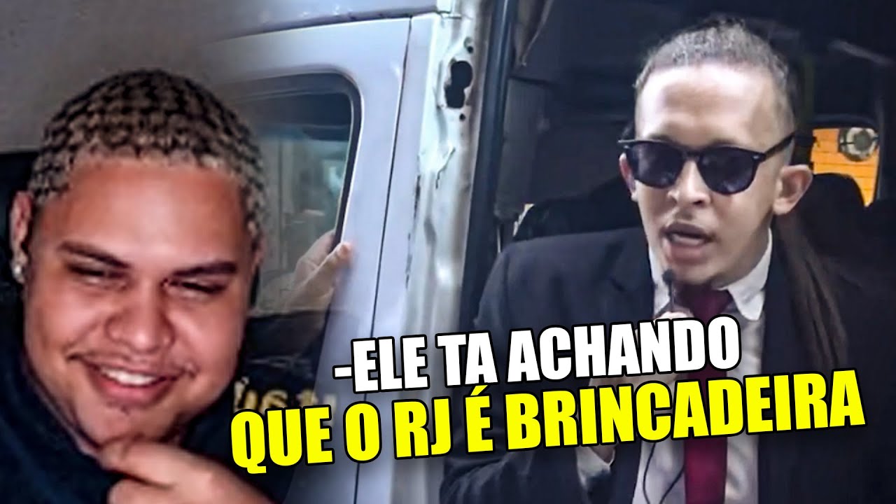 JMDECK REAGINDO: MIZAEL FAZENDO ENTREVISTA NO RJ - esse cara brinca muito
