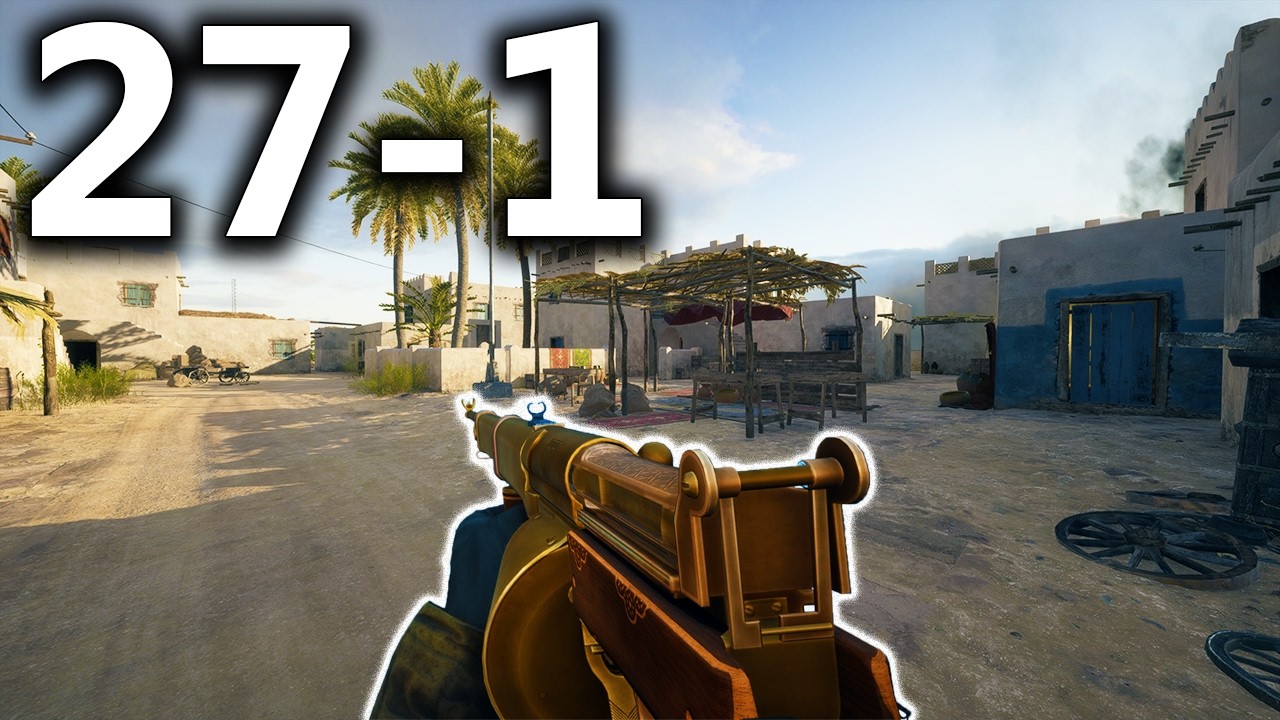 Battlefield 1 Gameplay: 27-1 | This Gun Is Underrated