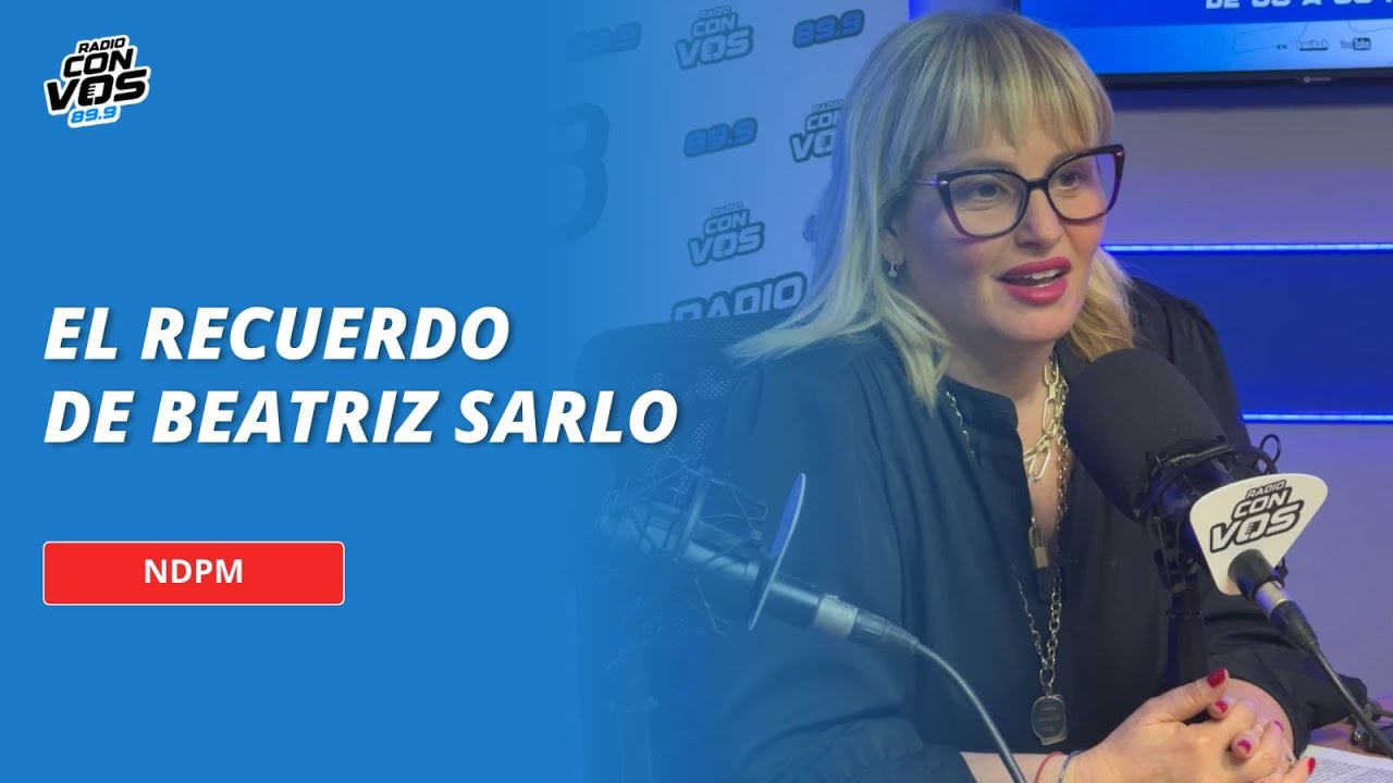 Adiós a Beatriz Sarlo: El recuerdo del equipo de NDPM