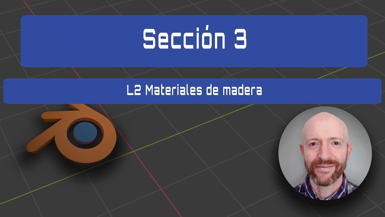 Curso Blender 4.5 Desde Cero 2025 🧙‍♂️ | Básico II – Lección 10: Materiales de madera