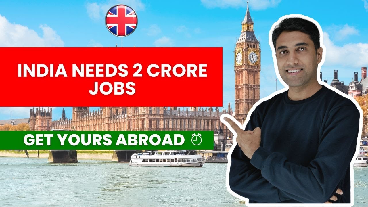 India's Biggest Problem : Creating 20 Million Jobs per Year