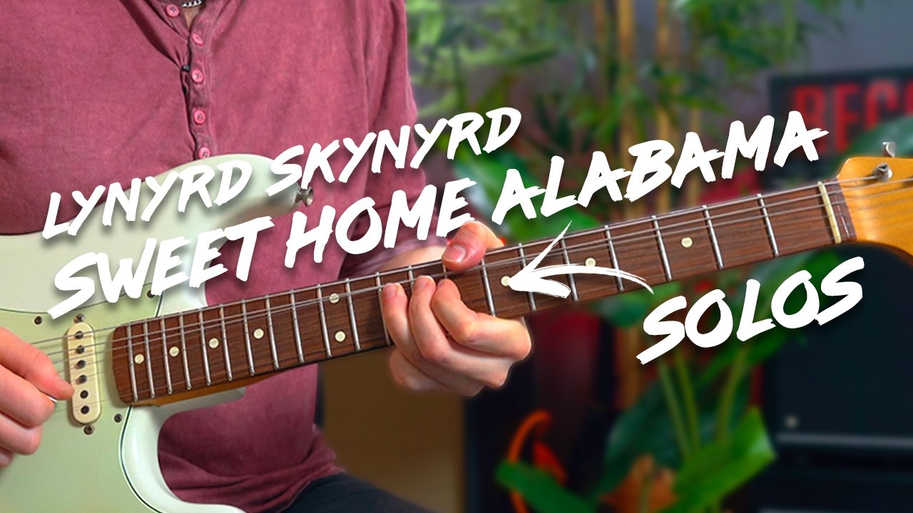Sweet Home Alabama Guitar Solos 1 & 2 - Lynyrd Skynyrd